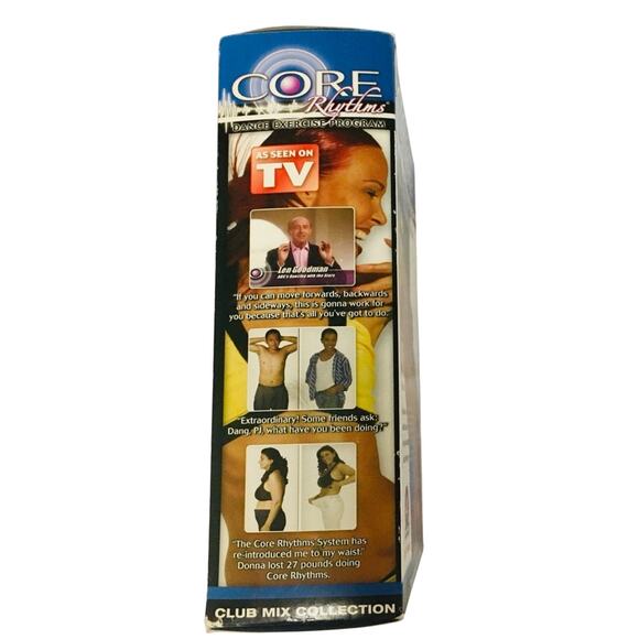 Set of 3 DVD Core Rhythms Dance Exercise Program Club Mix - Picture 6 of 8